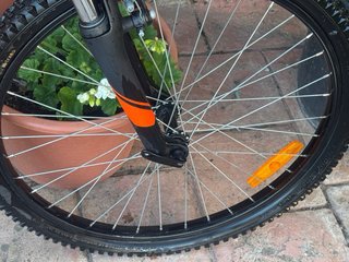 Bicicleta B'Twin Rockrider 500 Naranja