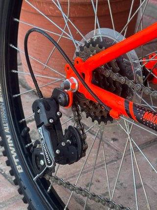 Bicicleta B'Twin Rockrider 500 Naranja