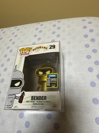 Funko Pop! Futurama Bender 29 Verificado Auténtico
