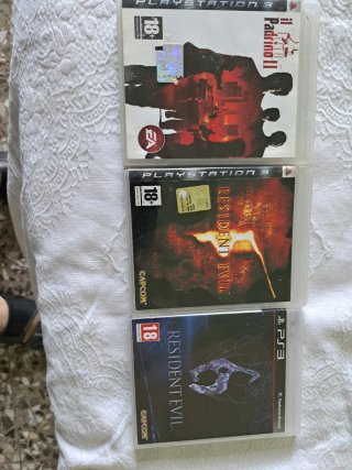 PS3 Giochi: Il Padrino II, Resident Evil 5 & 6
