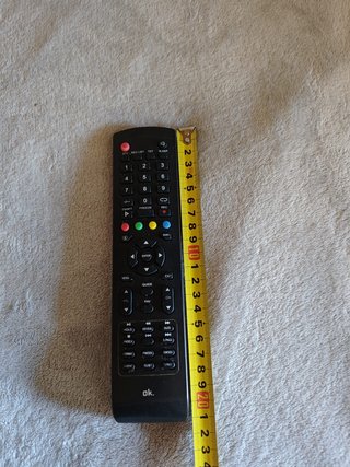 Mando televisión smart TV negro marca OK nuevo