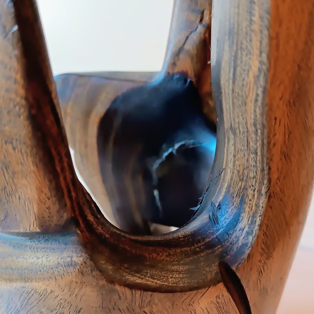 Escultura Madera Arte Taíno Maciza