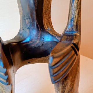 Escultura Madera Arte Taíno Maciza