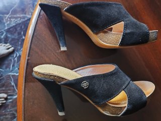 Zapatos de tacón Cuplé negros