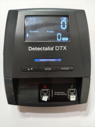 Detector Billetes Falsos Detectalia D7X