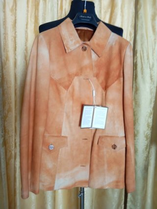 Giacca donna vera pelle Made in Italy Artigianato
