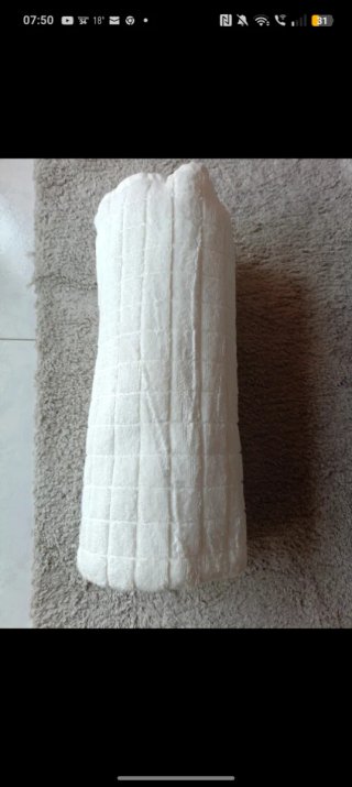Asciugamano telo grande bianco