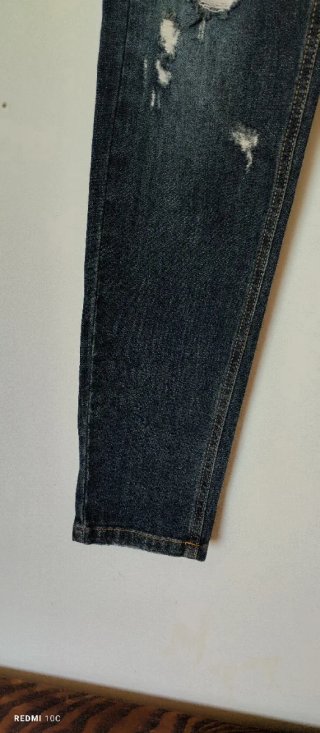 Jeans Elisabetta Franchi strappati blu