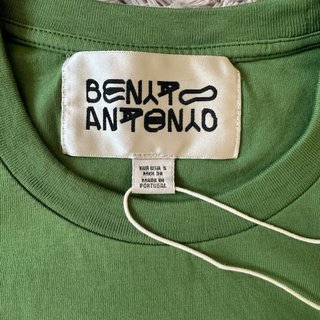 Zara x Bad Bunny Green Cropped Love Slogan T-Shirt