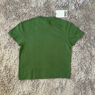 Zara x Bad Bunny Green Cropped Love Slogan T-Shirt