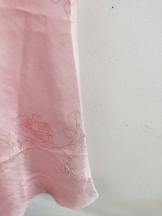 Camisón / vestido dormir satén rosa talla M