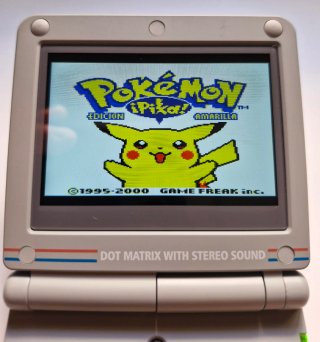 Pokemon Amarillo y Rojo Game Boy pack