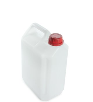 Bidón 5 Litros Blanco Tapa Roja