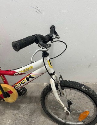 Bicicleta Infantil Conor Rock 180 Roja y Blanca