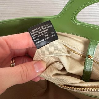 Borsa Marni Tropicalia Beige/Verde