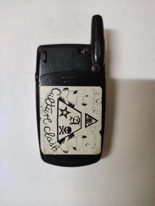 Teléfono Móvil Panasonic EB-X400 Plata/Negro