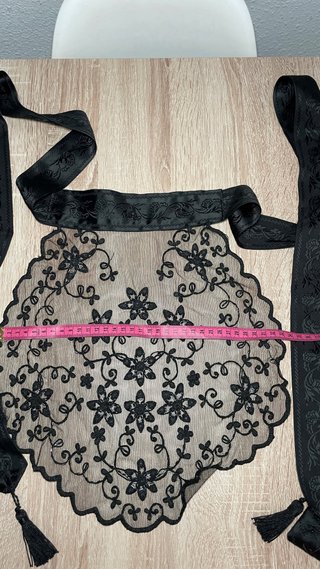 Mantilla y Delantal niña de 6/7 años
