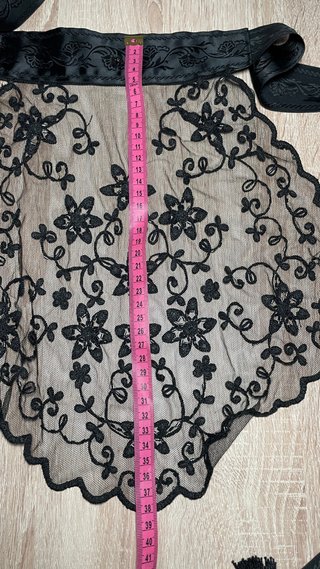 Mantilla y Delantal niña de 6/7 años