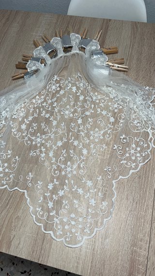 Mantilla y Delantal niña de 6/7 años