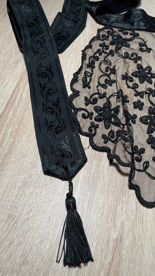 Mantilla y Delantal niña de 6/7 años