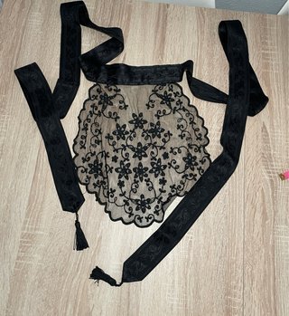Mantilla y Delantal niña de 6/7 años