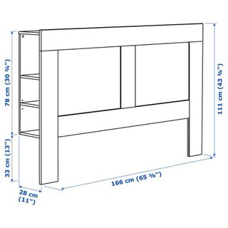 Cabecero Cama IKEA BRIMNES 150cm