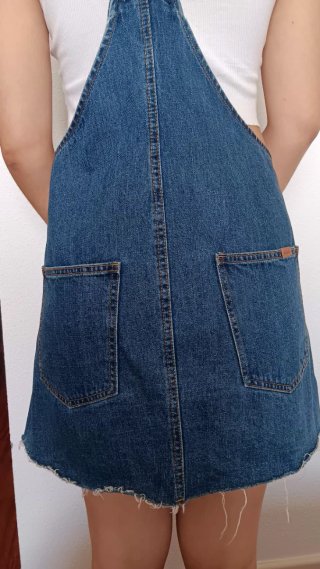 Falda  peto vaquera talla M