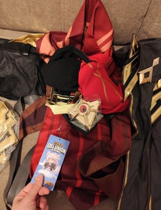 DOKIDOKI SR Dehya Cosplay + Peluca