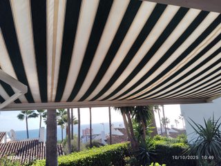 Toldo cofre aluminio 410x300Cm