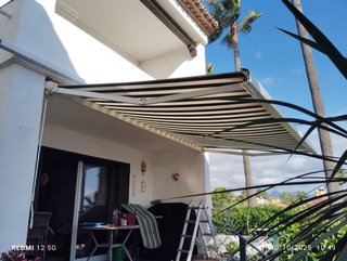 Toldo cofre aluminio 410x300Cm