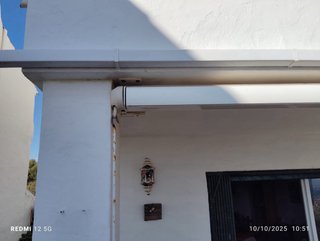 Toldo cofre aluminio 410x300Cm
