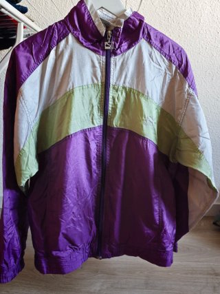 Chándal Puma Deportivo Morado y Verde
