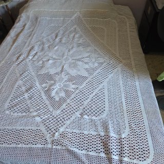 Colcha ganchillo matrimonio