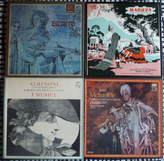 Lote nº5 de 10 cajas Vinilos Ópera Clásica