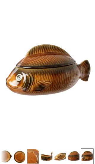 Servizio piatti pesce Sarragumines anni '70
