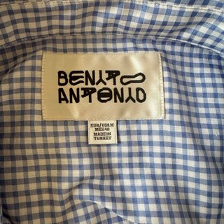 Zara x Bad Bunny Camisa Xadrez DTMF - Nueva!
