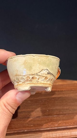 MACETA DE AUTOR GIANG / LOTUS BONSAI 01/25 PAJARO