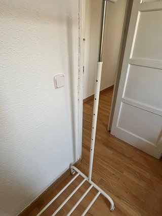 Burro perchero Ikea blanco