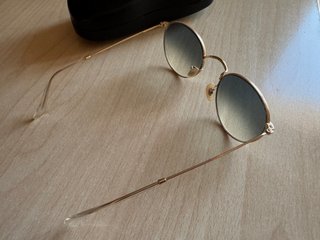 Occhiali Ray-Ban RB3447N Round Metal Oro