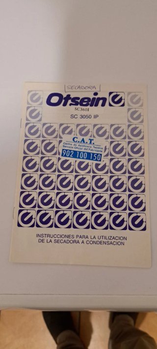 Secadora Otsein SC 360I Poco Uso