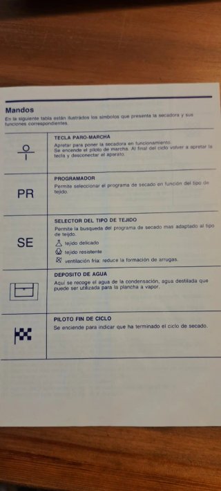 Secadora Otsein SC 360I Poco Uso