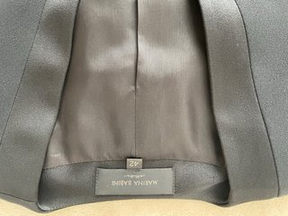 Americana Blazer negro Marina Babini