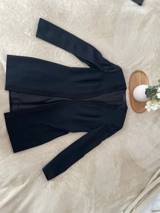 Americana Blazer negro Marina Babini