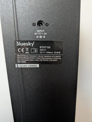 Altavoz de pie Bluesky con radio