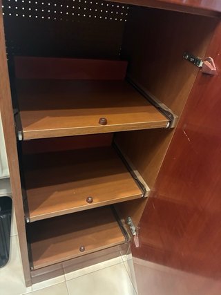 Mueble organizador de madera
