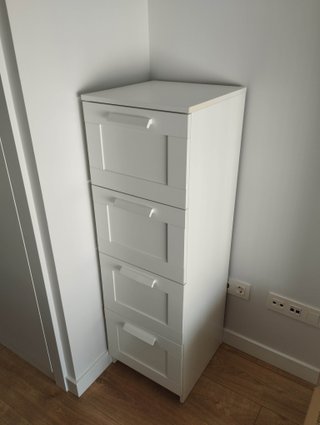 Cajonera alta blanca Ikea