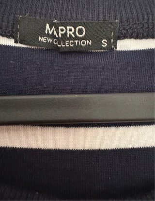Vestido marinero rayas azul y blanco