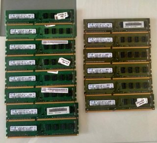 Lote 40 Memorias RAM 2GB y 4GB