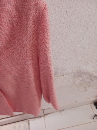 Chaqueta tipo Chanel rosa