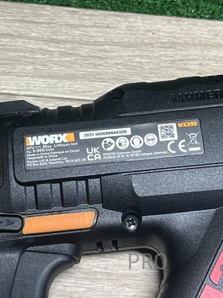 Taladro/Atornilllador/Martillo Worx